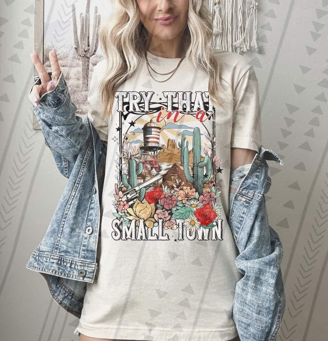 Small Town Graphic Tee