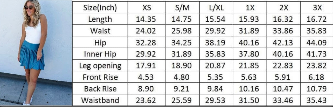 Ivy League Tennis Skort