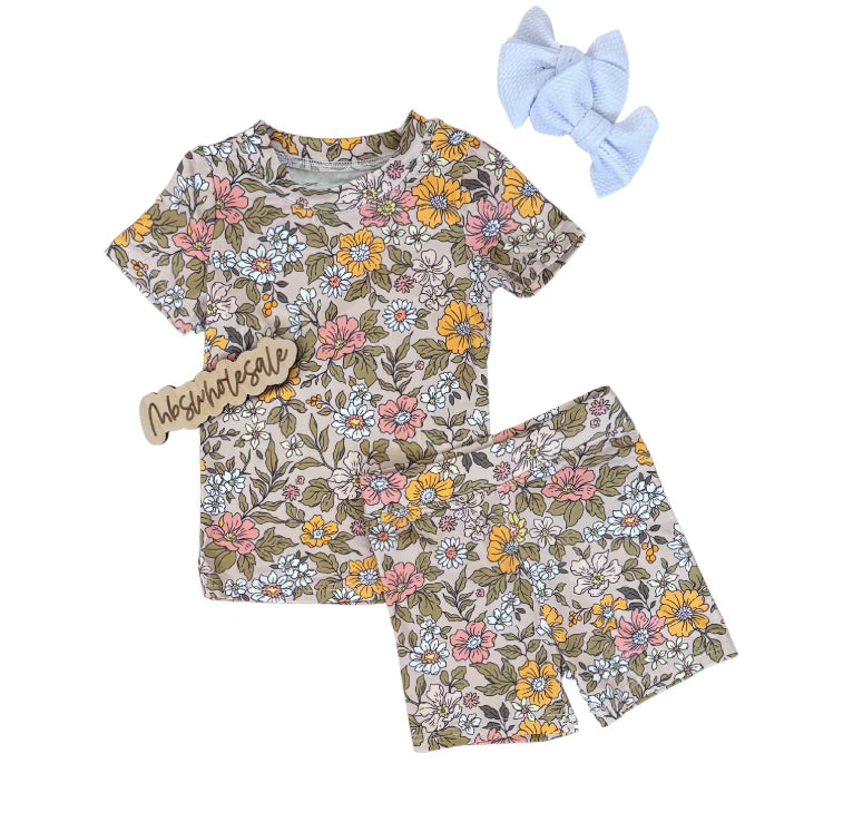 Amber Floral Two Piece