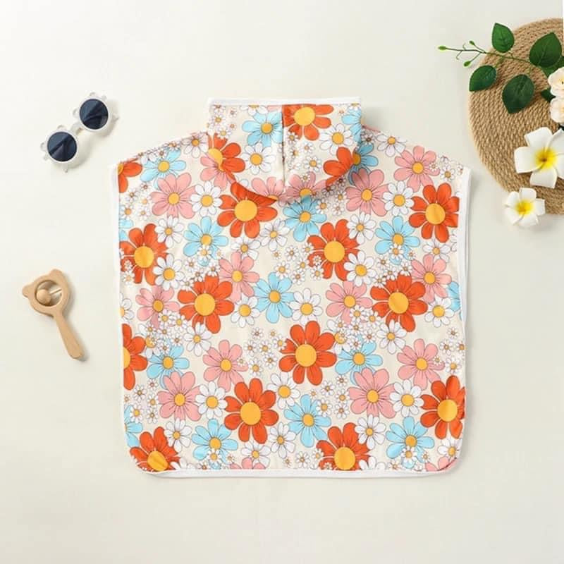 Kids Flower Swim Cover Up
