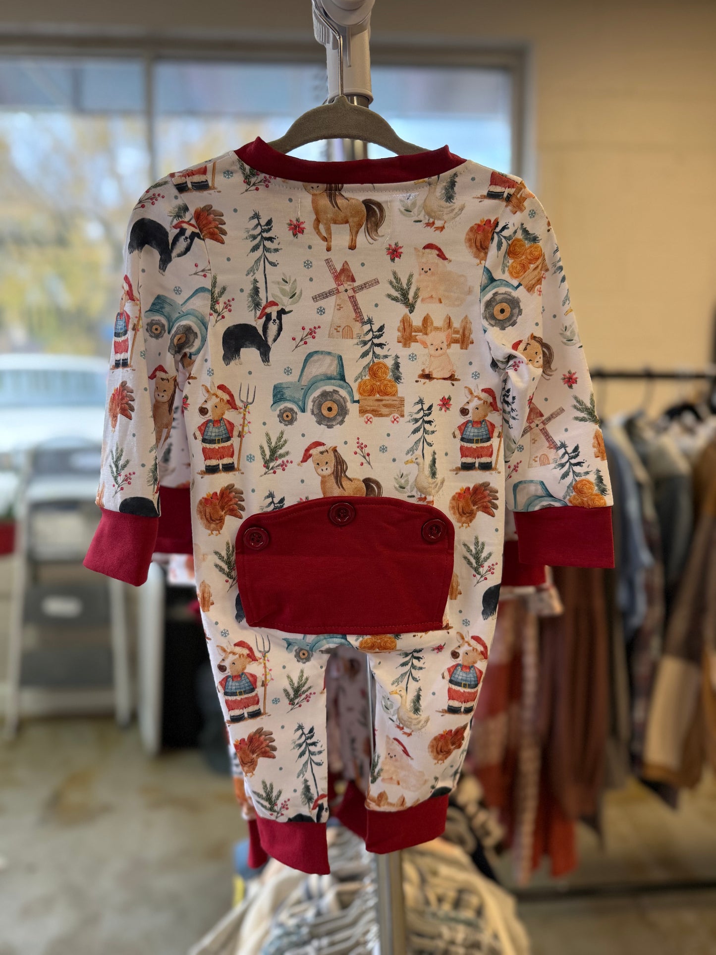 Christmas on the Farm Romper