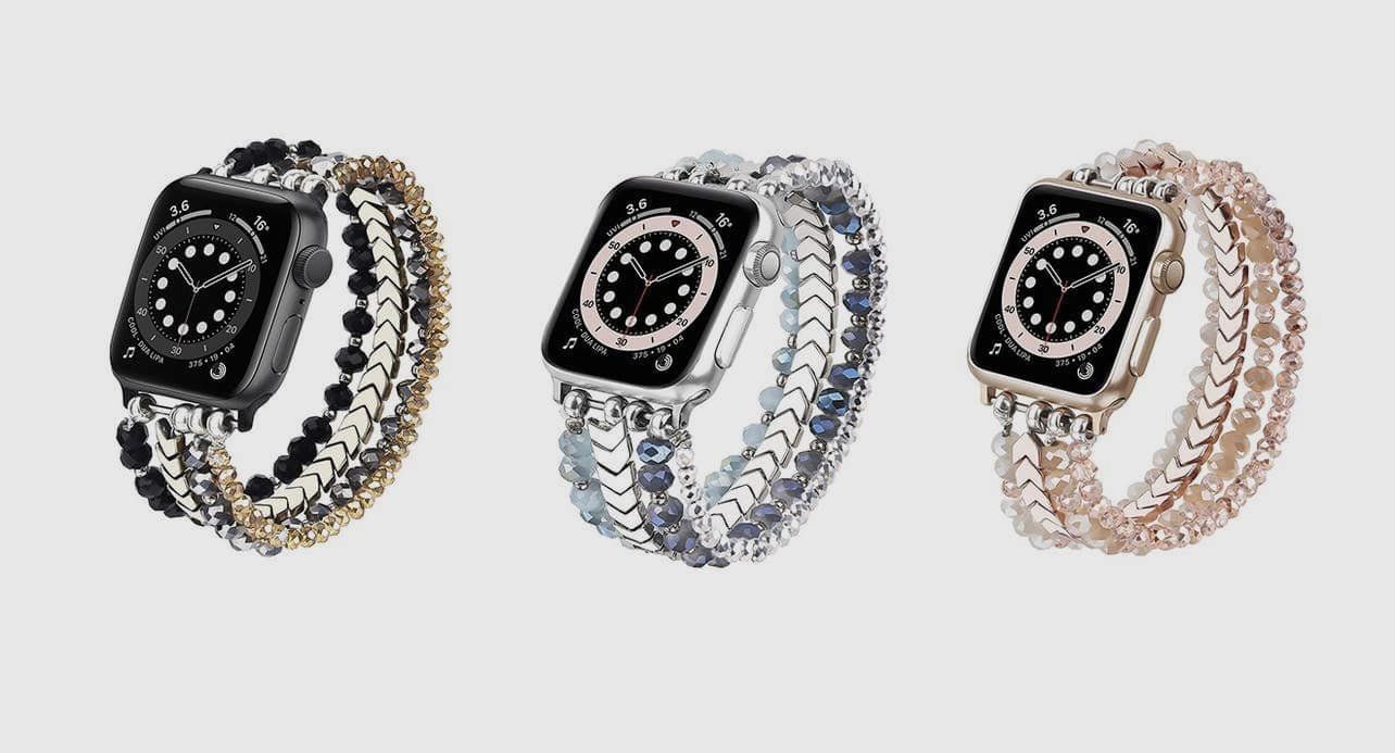 Apple Watch Beaded Bands