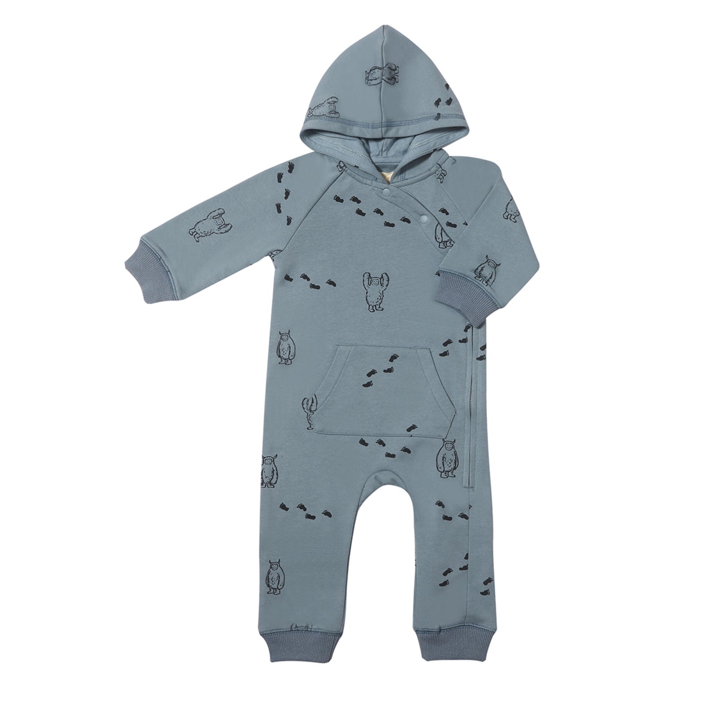 Parker Yeti Hooded Romper