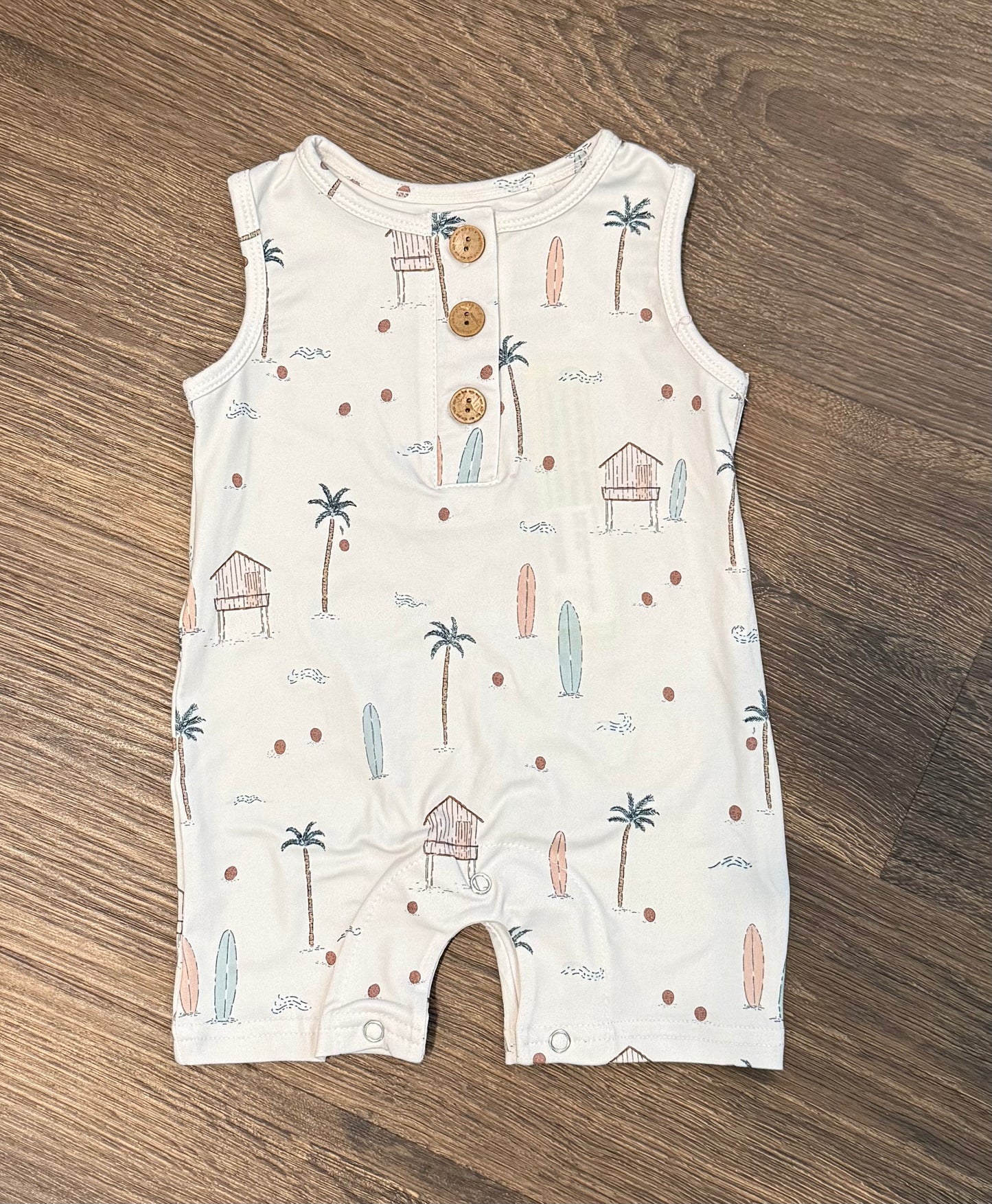 California Bamboo Romper