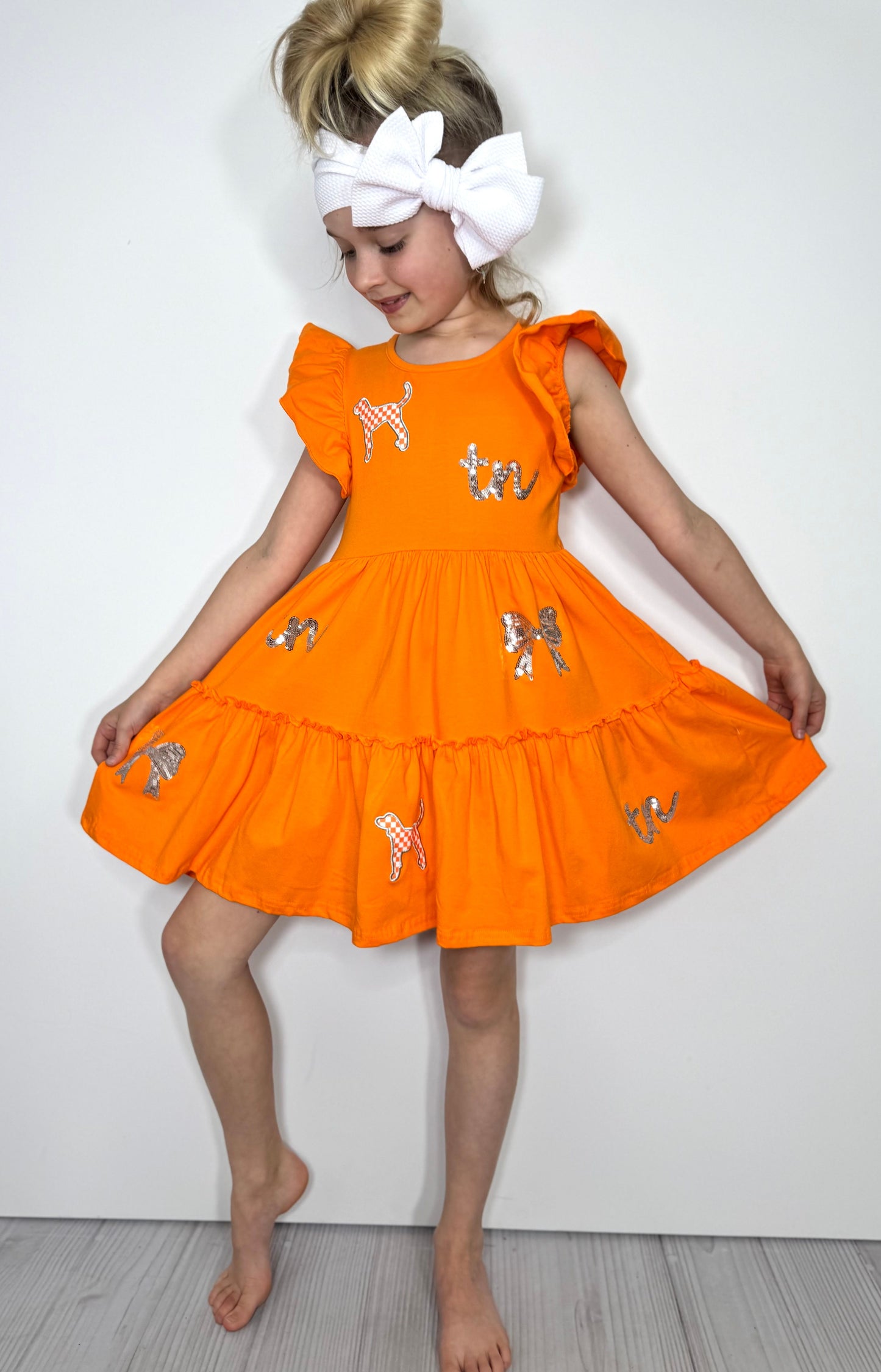 Tennessee Silver Sequin Dress