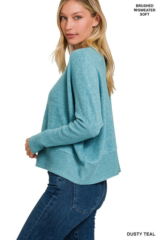 Zenana Dolman Sleeve Sweater