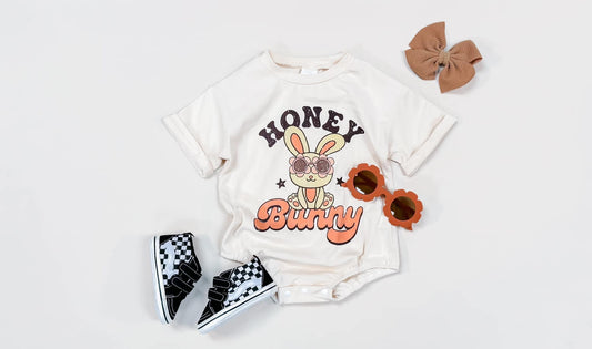 Honey Bunny Bubble Romper