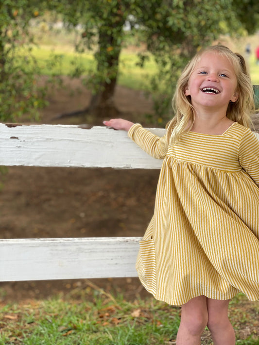 Vignette Gold Rylie Dress