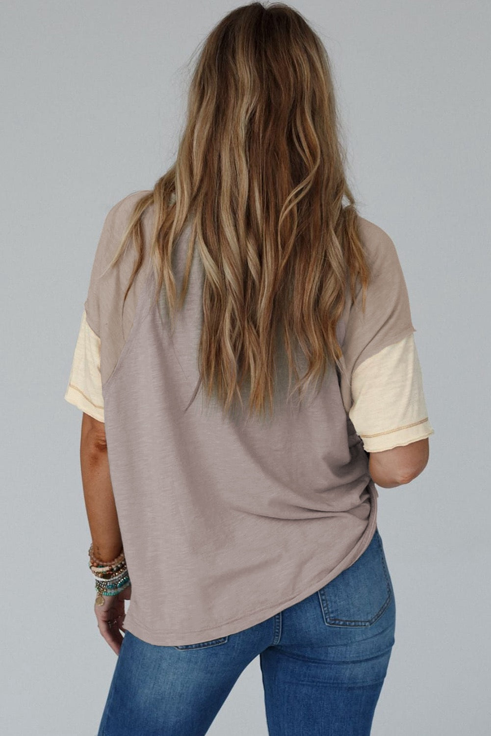 Simply Taupe Loose Fit Top