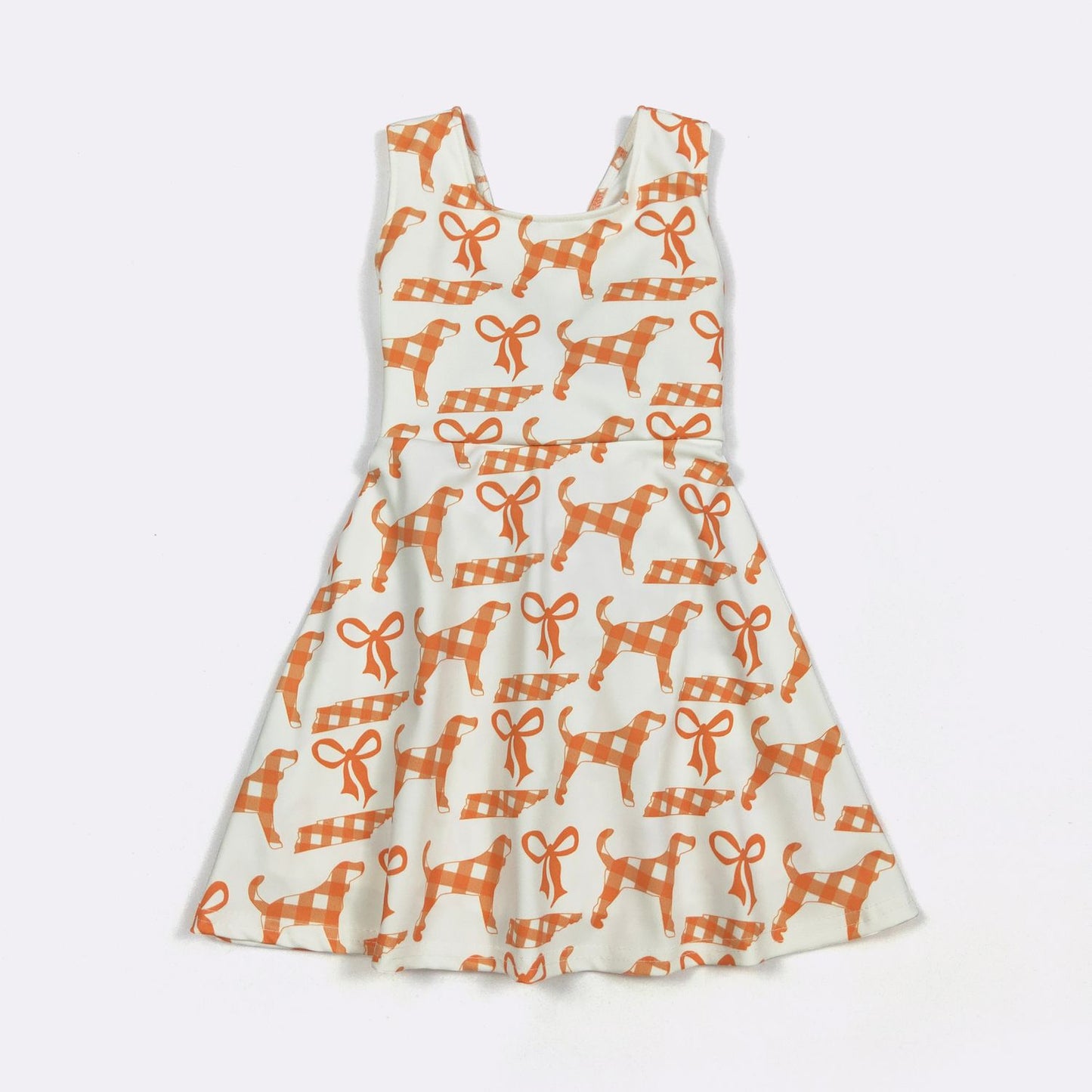 Checkered TN Girly Girls Athletic Dress