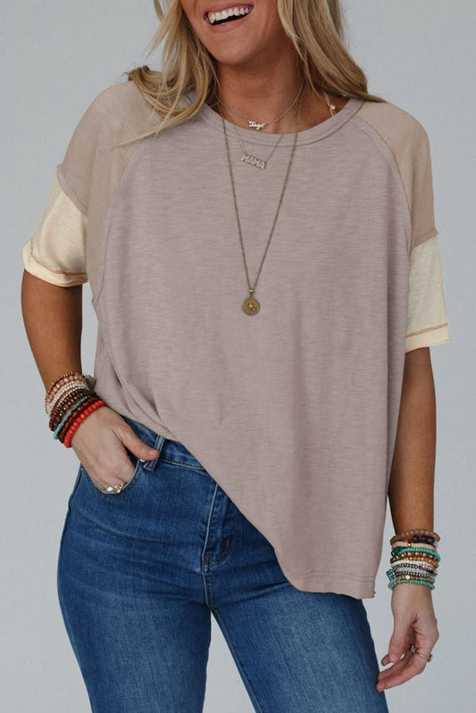 Simply Taupe Loose Fit Top