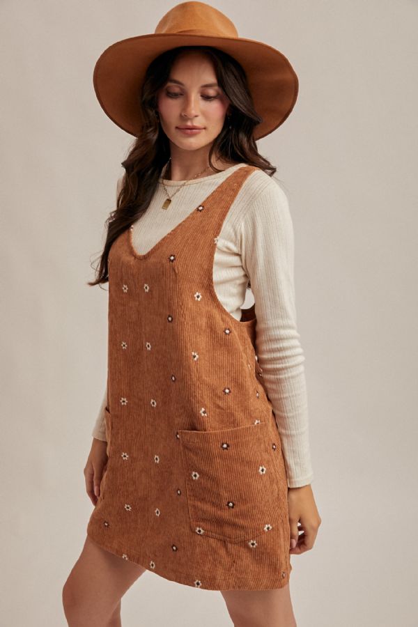 Give Me Fall Corduroy Dress