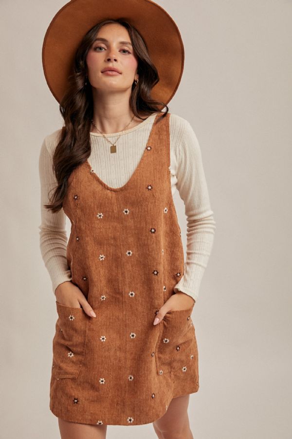 Give Me Fall Corduroy Dress