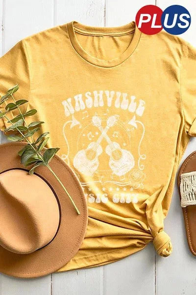 Nashville Music City Tee