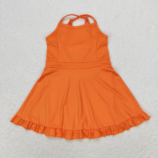Orange Active Wear Dress