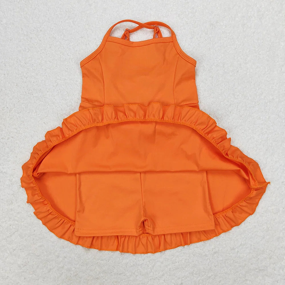 Orange Active Wear Dress