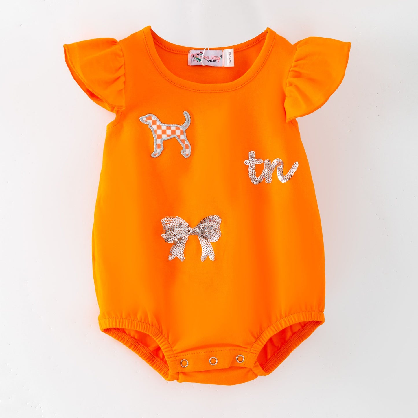 Tennessee Silver Sequin Romper
