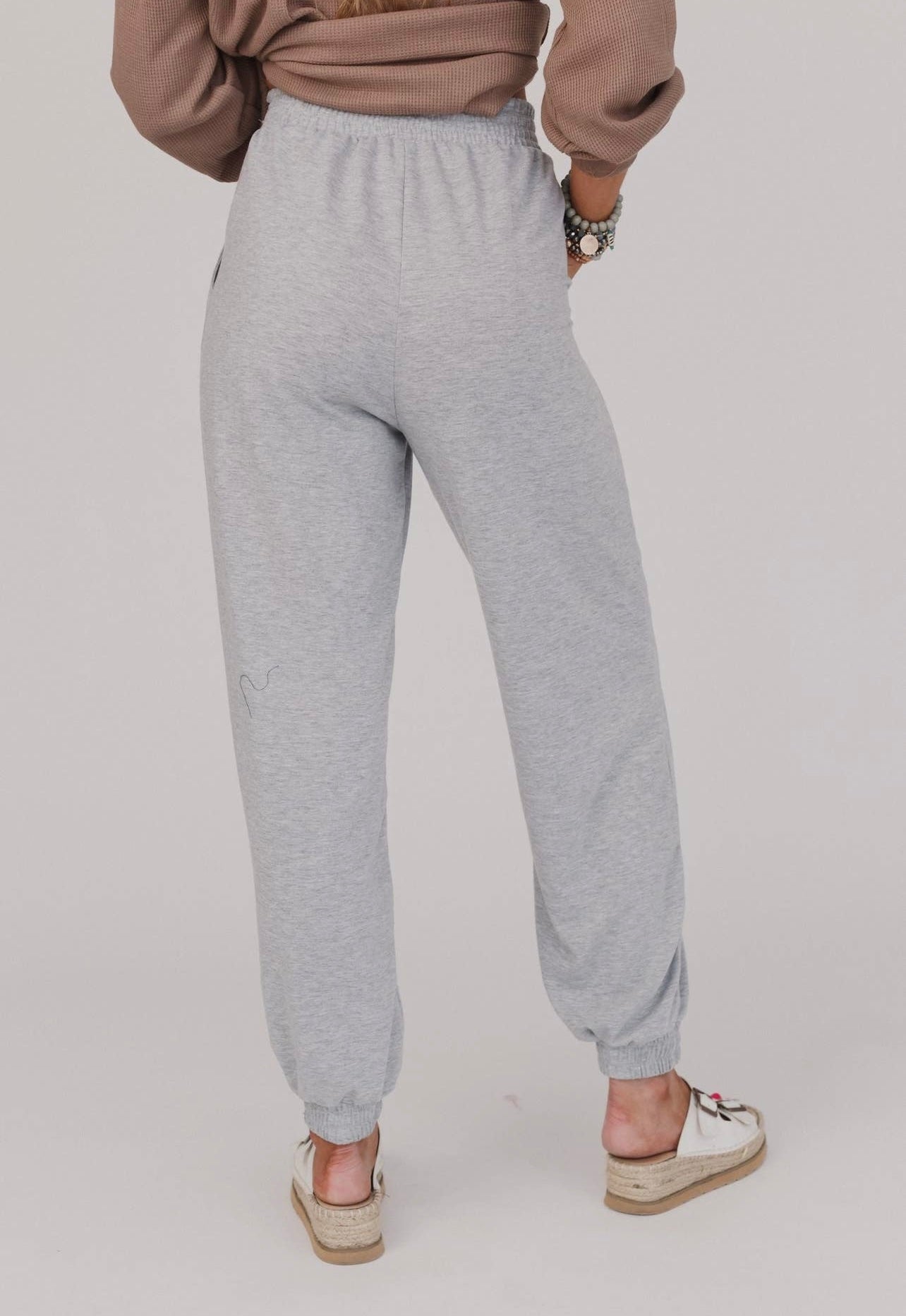 Celeste Jogger Pants - Heather Gray